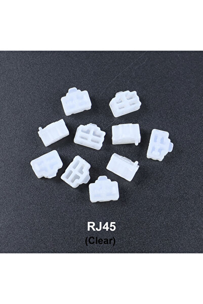 Choice RJ45-50PCS JCD 50 قطعة سدادات غبار سيليكون من النوع C Micro USB غطاء ح...