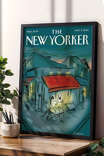 Saturn Tabloul înrămat The New Yorker 5 mai 2014 -