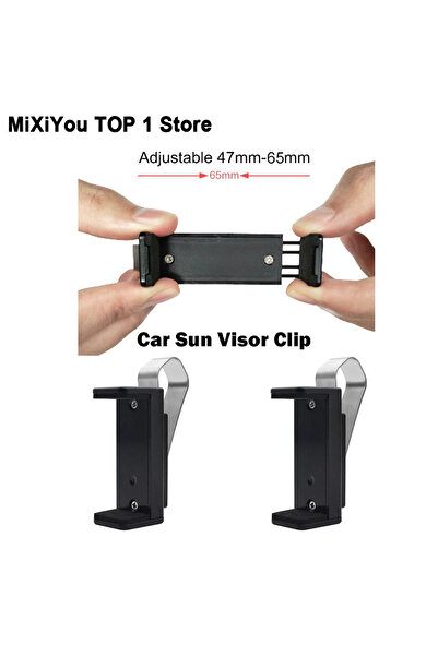 Choice4 2 pcs 20-1pcs Car Sun Visor Clip Holder Mount Stand 47-68mm for Garag...