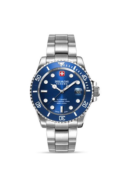 SWISS MILITARY HANOWA Mens Watch Swiss Military SMWGL0006304, Automatic, 41mm, 20ATM