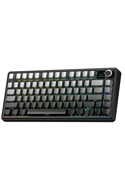 Choice AULA Reef Black AULA F75 MAX 75% Wireless Mechanical Keyboard with TFT...