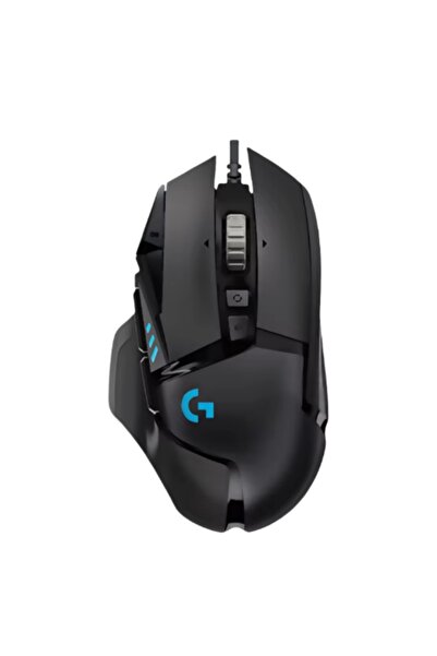 logitech ماوس الألعاب السلكي G502 Hero G502 Hero ذو الوزن القابل للتعديل والأداء العالي والمريح للألعاب الإلكترونية