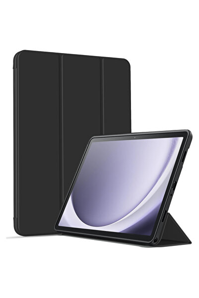 Choice Tab A9 8.7 YT Black For Samsung Galaxy Tab A9 8.7'' 2023 SM-X110 SM-X115 Tri-fold Start Case Flip Ma