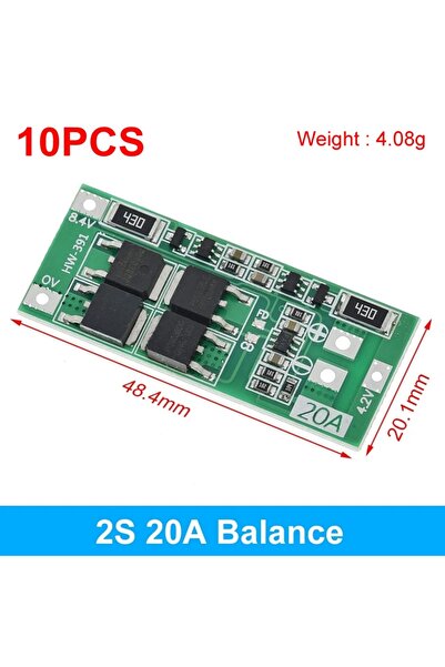 Choice4 10 قطع لوحة التوازن 1/5/10 قطع 2 ثانية 20 أمبير 7.4 فولت 8.4 فولت 186...