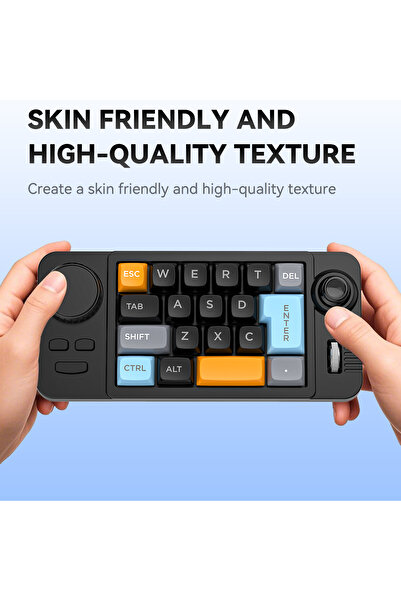 Choice لوحة مفاتيح ميكانيكية سلكية برتقالية اللون قابلة للتبديل السريع مع خاص...