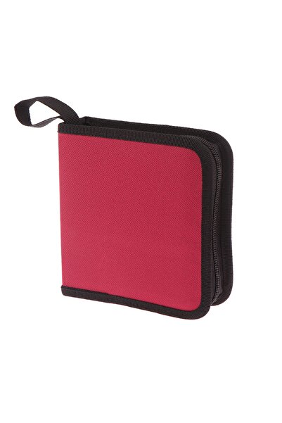 Choice1 Red 1Pc 40Tablets CD DVD Discs Oxford Handbags Storage Case CD/DVD Case CD Case Storage DVD Organize