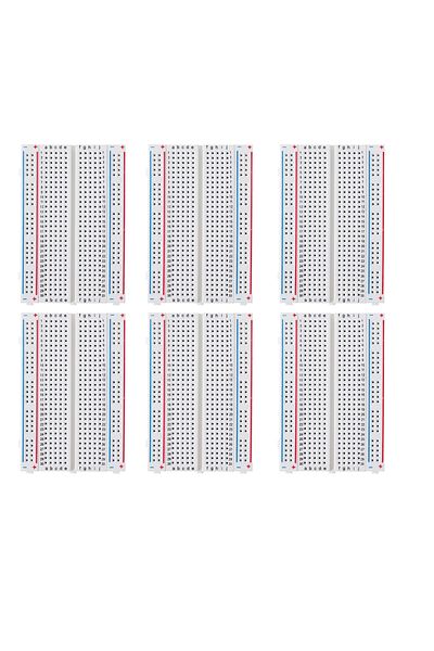 Choice 6pcs 400point 830 Point 400 Point Breadboard Kit Solderless Breadboards for Arduino Electronics for