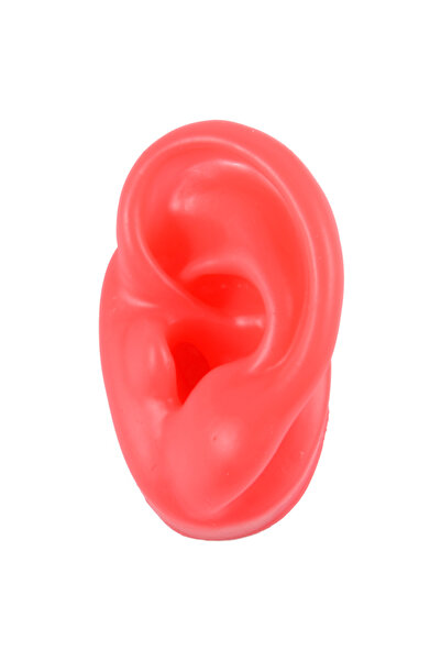 Choice الأذن الحمراء اليسرى قطعة واحدة من أدوات ثقب الأذن الناعمة المصنوعة من...