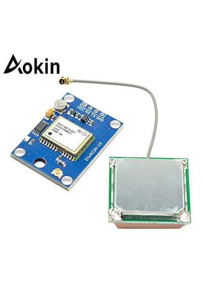 AOKIN GY-NEO6MV2 NEO-6M GPS Module NEO6M with Flight Control EEPROM MWC APM2.5 Large Antenna for Arduino