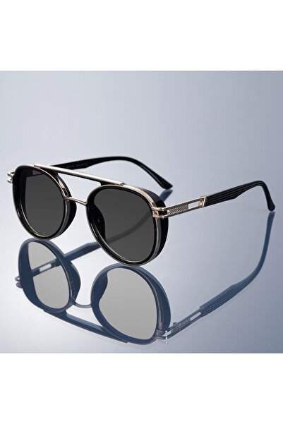 Choice1 DS-B80793-grey Luxury Men's Polarized Sunglasses Brand Designer Square Vintage Driving Sun Glasses U