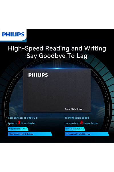 Philips 256GB SATA3 Solid State Drive 1TB 512GB 256GB 2.5 Internal Hard Drive 128GB 256GB 512GB 1TB