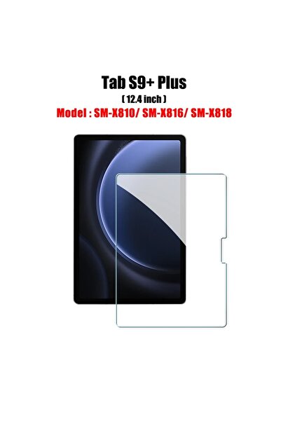Choice واقي شاشة زجاجي مقوى من FASO لجهاز Tab S9 Plus مقاس 12.4 بوصة، متوافق ...