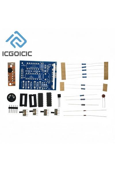 ICGOICIC 16 Music Sound Box Module - BOX-16 Electronic DIY Kit - Components for Soldering Practice & Ardui...