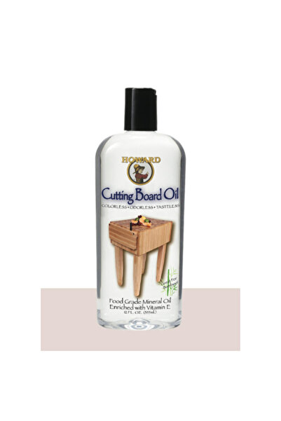 Howard منظف زيت ألواح التقطيع عديم اللون والرائحة والطعم، مناسب للطعام، 355 مل