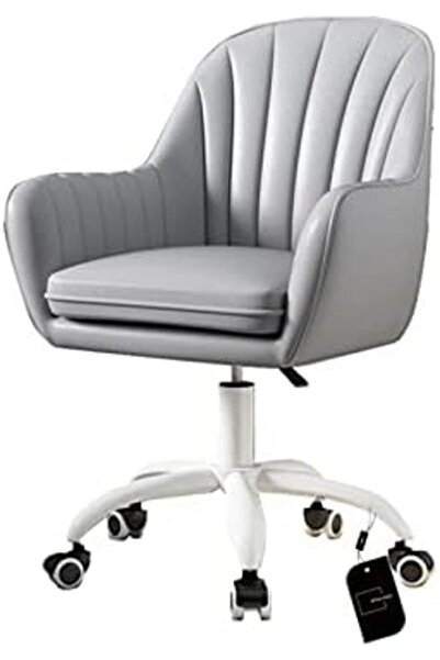 sharpdo Sharbedo High Back Home Office Computer Chair, Cotton, Gray