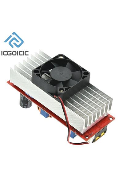 ICGOICIC 1800W 1800W 40A DC-DC Boost Converter Step Up Power Supply Module 10-60V To 12-90V Adjustable Voltag