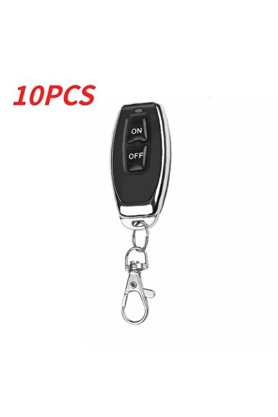 Choice 10pcs ON OFF 10pcs 433MHZ Remote Control Auto 2 Channel Code Electric ...