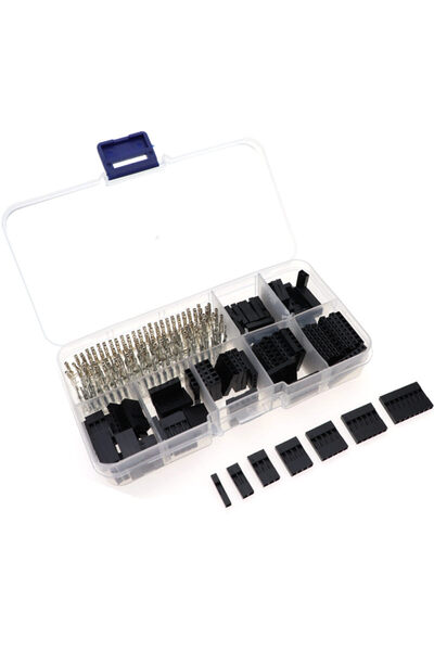 Choice 310pcs/A Set Dupont Wire Jumper Pin Header Connector Housing Kit Male Crimp Pins+Female Pin Conne...