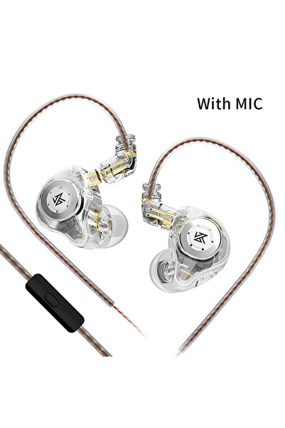 Choice4 Clear MIC KZ EDX PRO EDXPRO 10mm Dual Magnetic Circuit Dynamic Drive ...