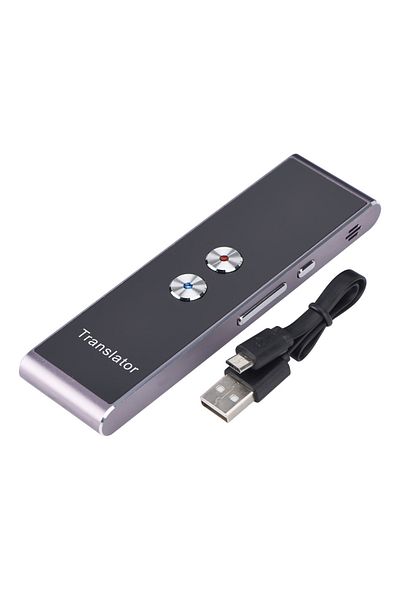Choice black Language Translator Portable Smart Two&#8209 Way Real Time Multi&#8209 Language Voice Translat