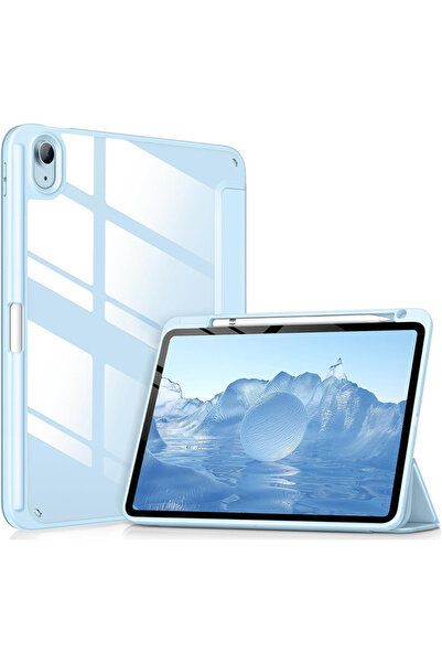 Choice غطاء تابلت YKL أزرق قابل للطي لجهاز iPad 10 2022 10th 10.9''/11 2025 1...