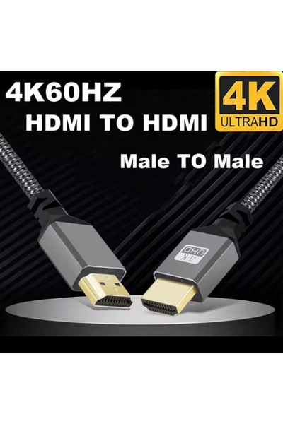 Choice كابل HDMI بطول 0.3 متر وبطول 30 سم من النايلون الإصدار 2.0 متوافق مع ج...
