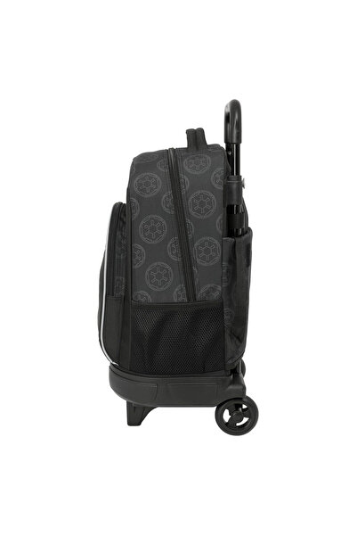 Star Wars Rucsac școlar cu roți Star Wars Rebellion Negru 33 x 45 x 22 cm