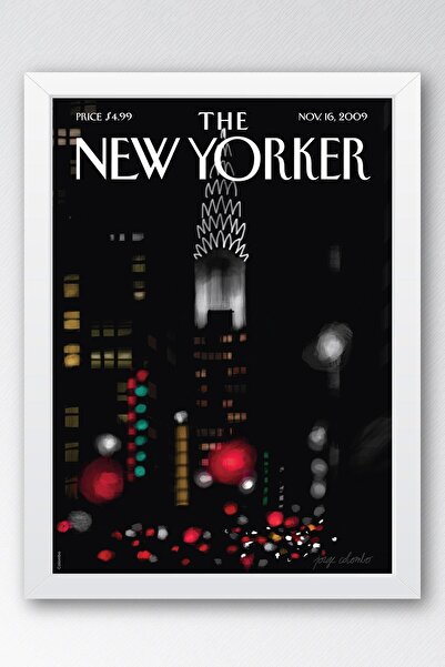 Saturn Pictură înrămată The New Yorker 16 noiembrie 2009 - Pictură de lumini ...