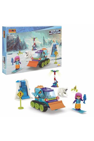 Sunman GLACİER Adventure Set 2FGR 163 Parça Yapı Oyuncak ile Eğlence Dolu Mac...