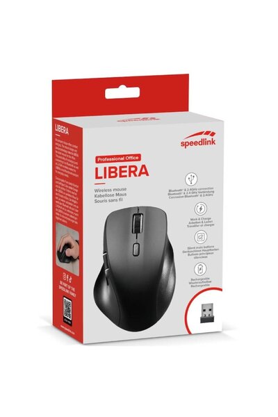 Speedlink Mouse Libera Rechargeable & Wireless Bluetooth Black