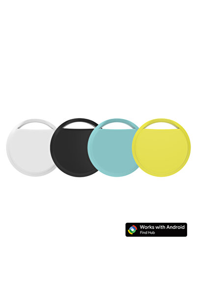 Choice 4-pack v3 4-Pack Bluetooth GPS Tracker for Android Tag Work With Google Find App Key Parcel Bike Pet