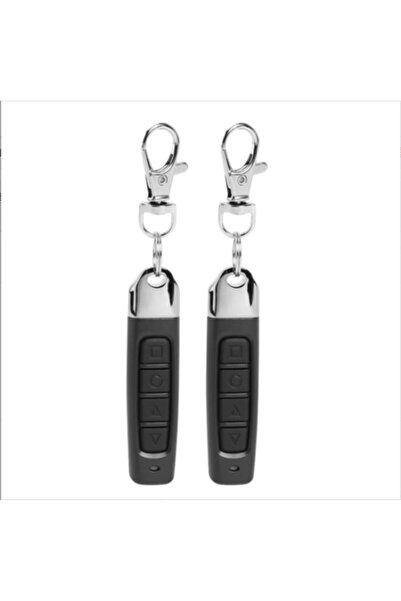 choice2 2PCS Black 315MHZ Car Key Replicator 433MHz Keychain Remote Control 4...