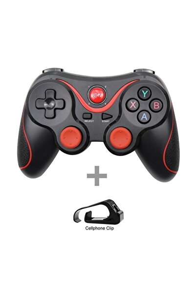 Choice T3 مع حامل Terios T3 X3 Bluetooth Gamepad For Android Phone PC Joystic...