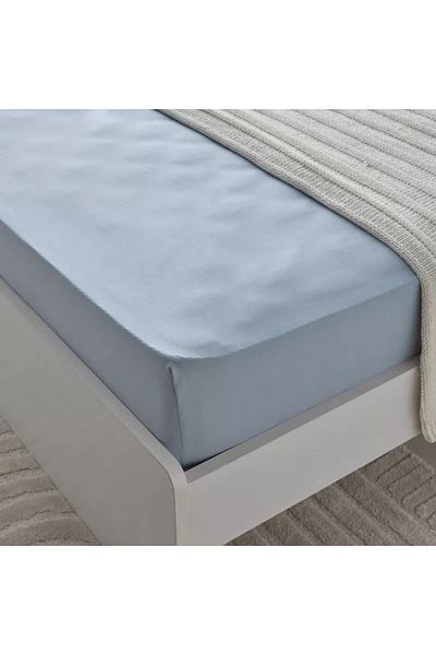 Home Box Bristol Polycotton Olympic Queen Fitted Sheet - 160x200+25 cm
