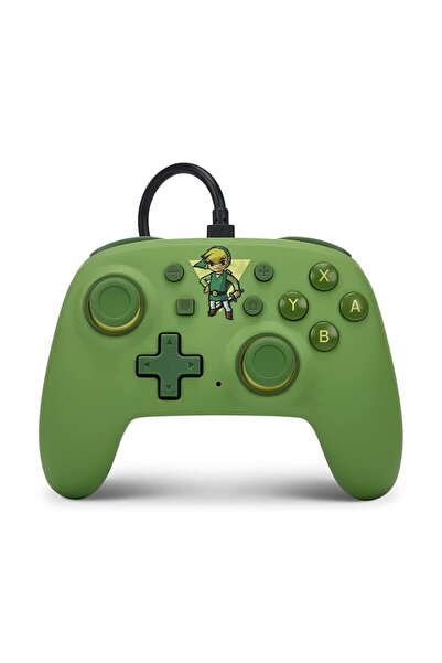 Powera Controller cu fir Nano Wired NSW/Lite/OLED Toon Link