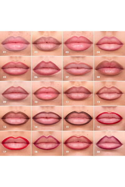 SEPHORA COLLECTION 8HR Colorful Lip Liner - Bulaşmayan Dudak Kalemi 02 Soft suede (1,20 g)