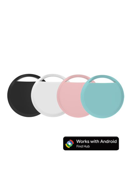 Choice 4-pack v1 4-Pack Bluetooth GPS Tracker for Android Tag Work With Google Find App Key Parcel Bike Pet