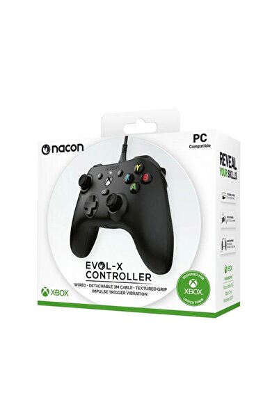 Nacon Controler cu fir Evol-X pentru Xbox Series, negru