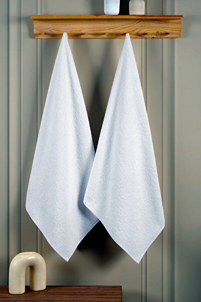 Pamira 2-х комплект готельних рушників з бавовни 50x90 см Рушник для рук, обличчя та голови 100% бавовна