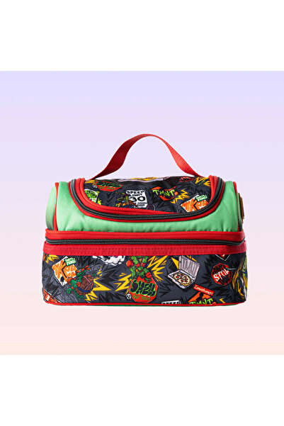 NİCKELODEON Genç Mutant Ninja Kaplumbağalar Desenli Yeşil Yemek Çantası