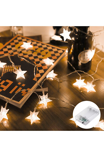 SumorRui Instalație cu 40 LED-uri, plastic, alb, 5 m