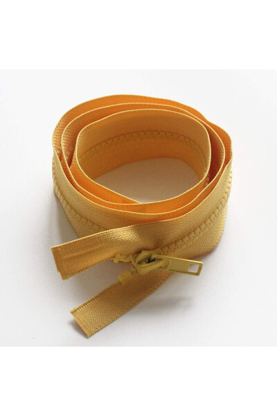 MebuZip Set of 8 zippers, plastic, multicolor, 60 cm