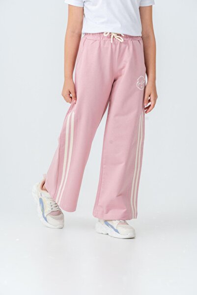 Mışıl Kids Πλαϊνά Grosgrain ριγέ φαρδιά μπροστινή στάμπα για κορίτσια