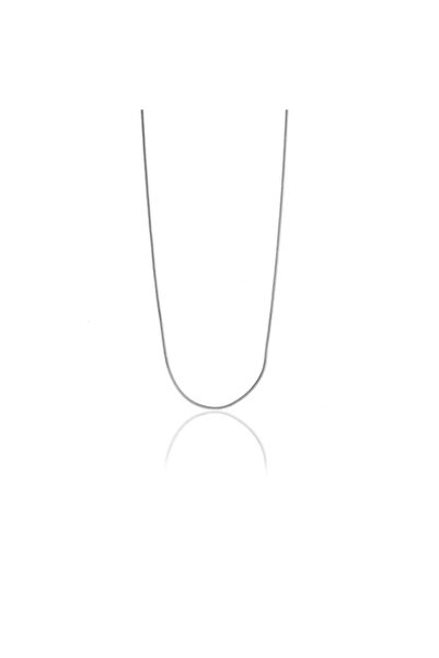 Silveranka 925 Ayar Gümüş İtalyan Yılan Model Zincir