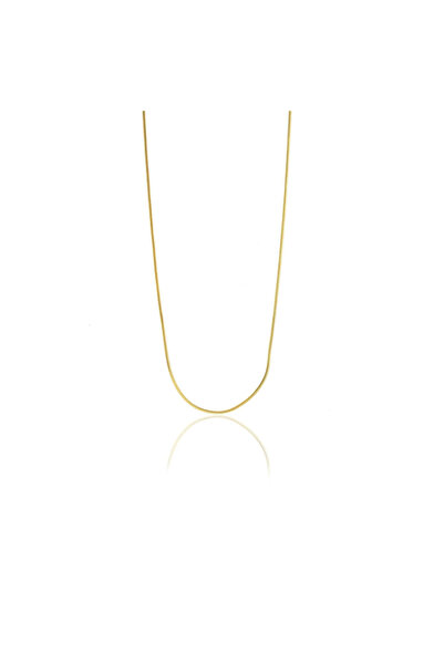 Silveranka 925 Ayar Gümüş İtalyan Yılan Model Zincir