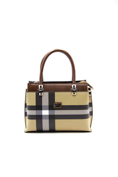 Silver Polo حقيبة يد وحقيبة كروس نسائية 826