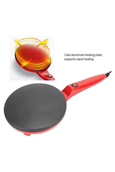 Cyber Crepe Maker,8" Griddle Crepe Maker, Non-Stick Electric Crepes Pan, Auto Thermostat Control