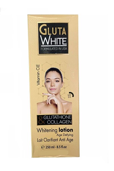GLUTA WHITE لوشن تبييض الجسم بالجلوتاثيون والكولاجين 250 مل