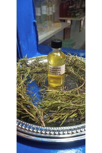 Yavuz El Yapımı Zeytinyağı Özlü Acı Kavun Yağı 50 Ml Cam şişe