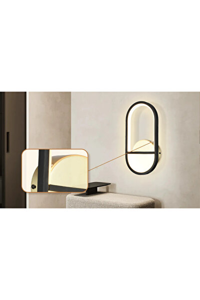 Sofia Concept Lampă de perete LED Mistique, 6500K, 1700 Lm, Design oval, Interior